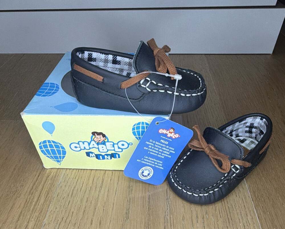 Chabelo Toddler Boys Black Loafer Dress Shoes, Style 46702-C